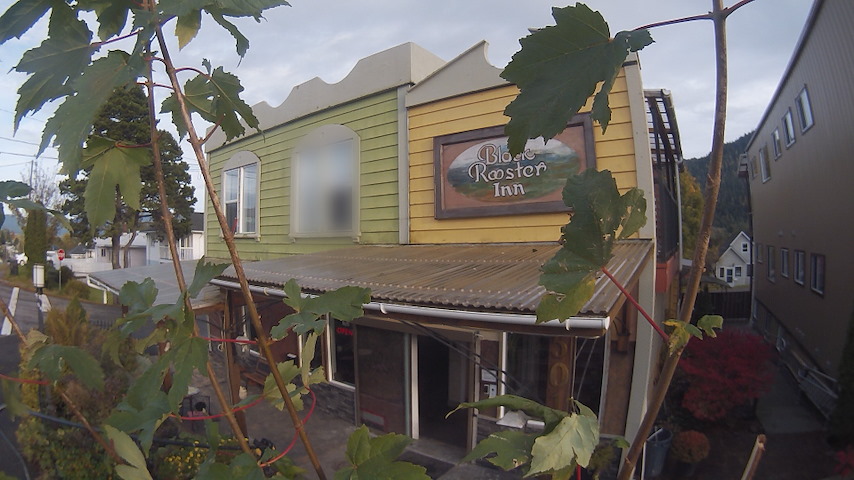 Live camera feed from Black Rooster Guesthouse in Prince Rupert, BC, Canada