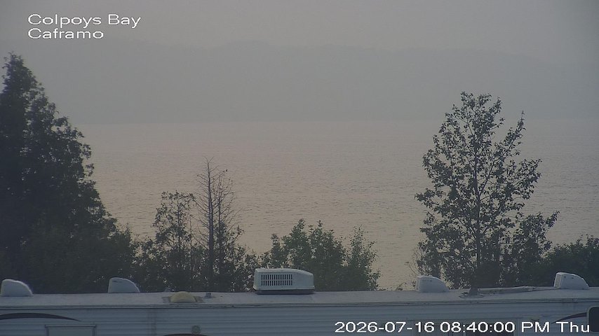 Flux de caméra en direct depuis Caframo à Georgian Bluffs, Ontario, Canada