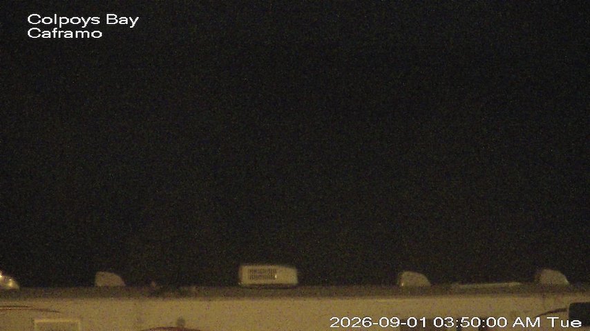 Live camera feed from Caframo in Georgian Bluffs, Ontario, Canada
