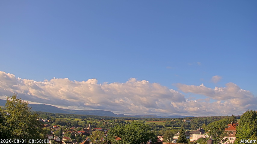 Élő kameracsatorna 🇩🇪 AlbCam Goeppingen-ból View from Goeppingen to SW-ben