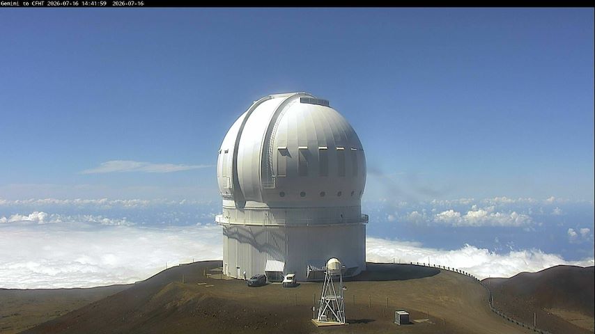 Flux de caméra en direct depuis Canada-France-Hawaii Telescope - North à Hawaii