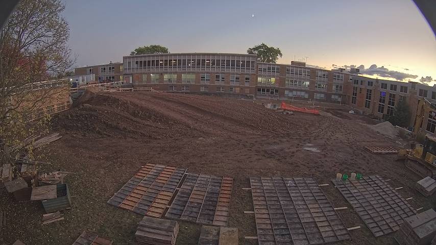 Live camera feed from CUW School of Nursing Construction Camera in Concordia University Wisconsin