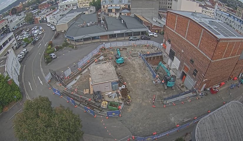 Ζωντανό κανάλι κάμερας από Earl Arts Centre στο Earl St, Launceston
