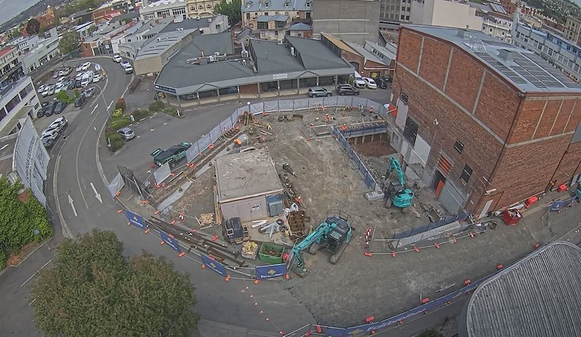 Canal de càmera en directe de Earl Arts Centre a Earl St, Launceston
