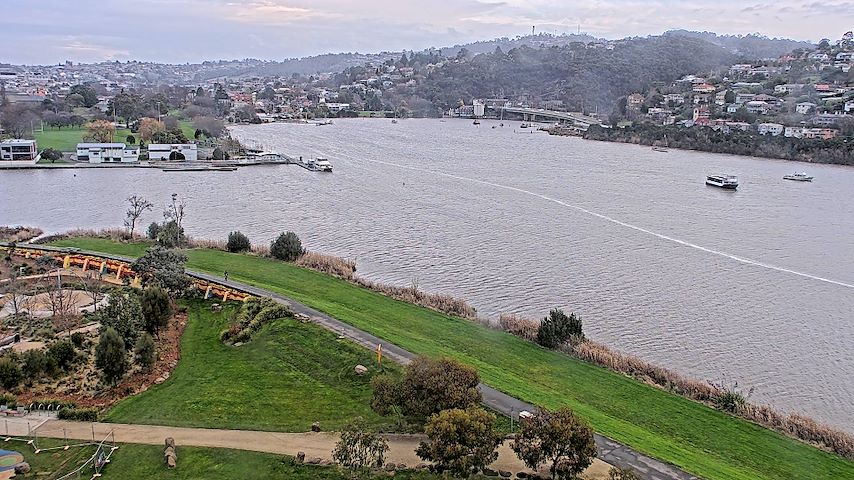 Live camera feed from Tamar Estuary in Launceston, Tasmania