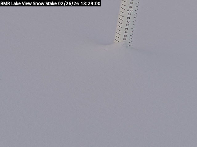 Lakeview Snow Depth Image