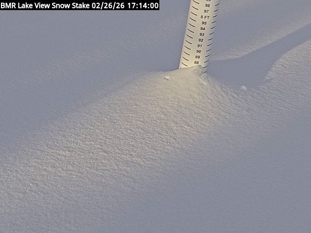Lakeview Snow Depth Image