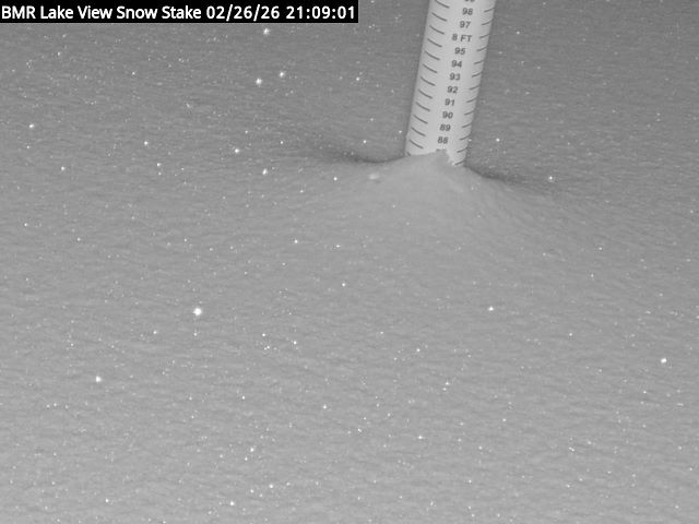 Lakeview Snow Depth Image