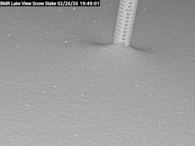 Lakeview Snow Depth Image