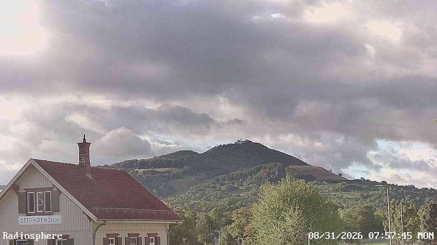 Live camera feed from RADiOSPHERE-BURG TECK in Burg Teck in Owen